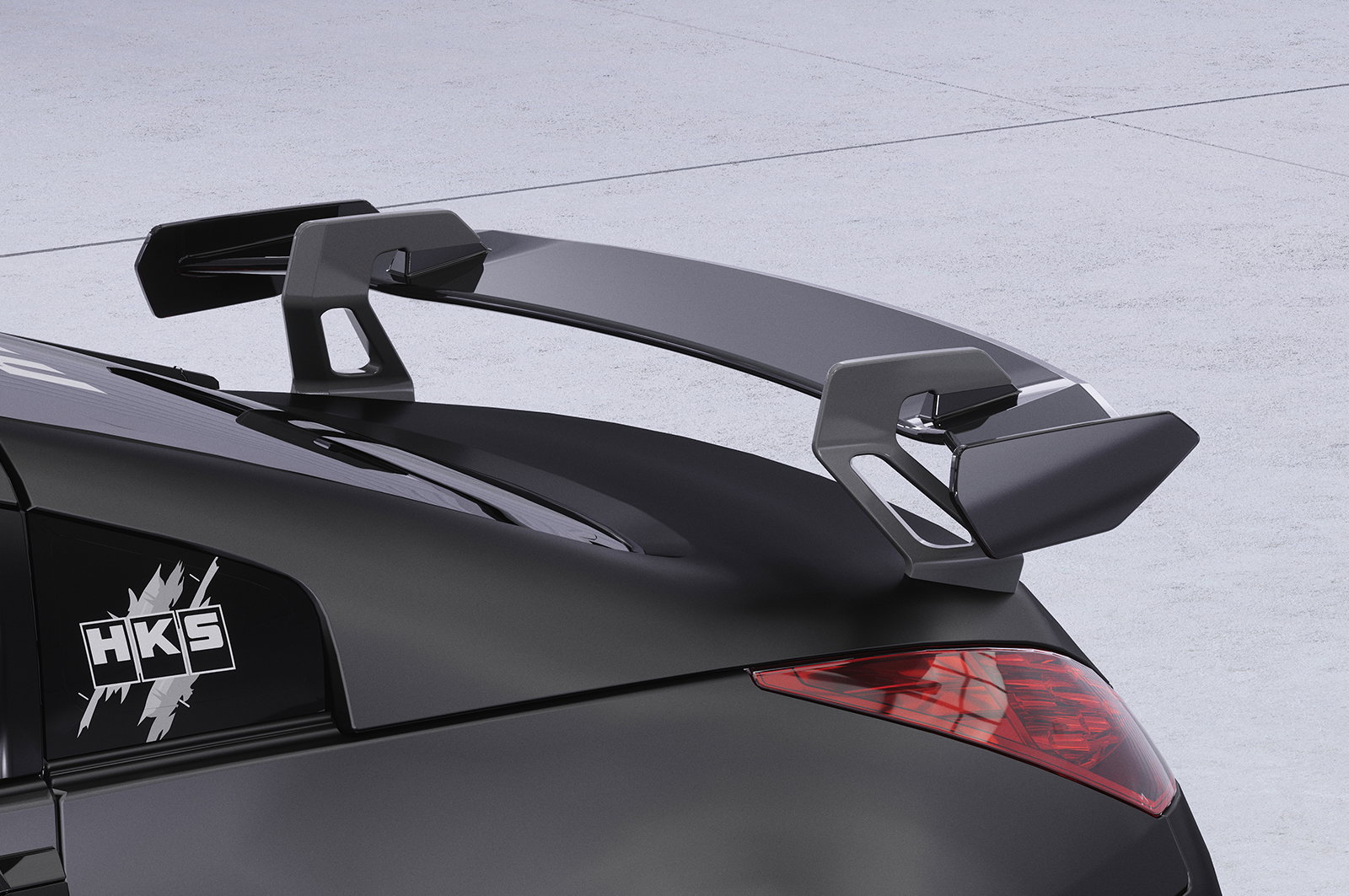 斑尾ページ Swan Neck Wing for Nissan 350Z (Z33) Coupe | CSR-Automotive