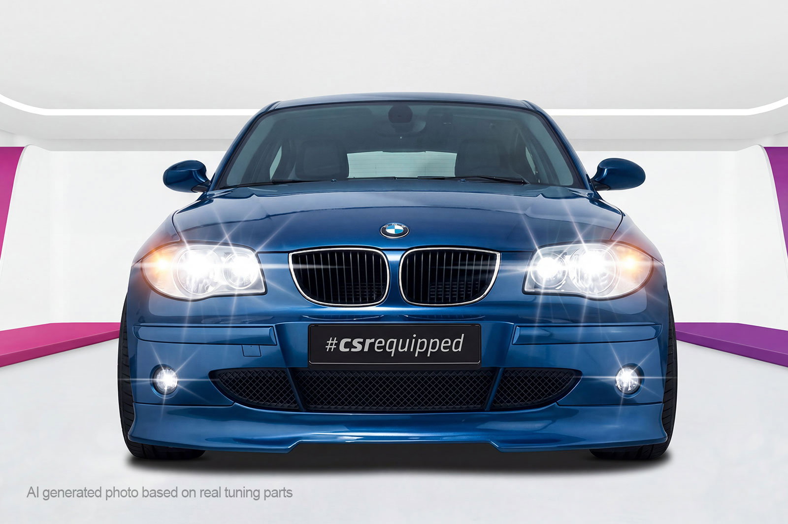 Front Valance for BMW 1 Series E87 Hatchback | Front Lip