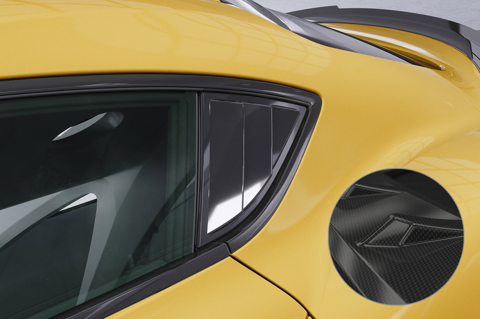 Side Window Louvers for Toyota GR Supra (A90)