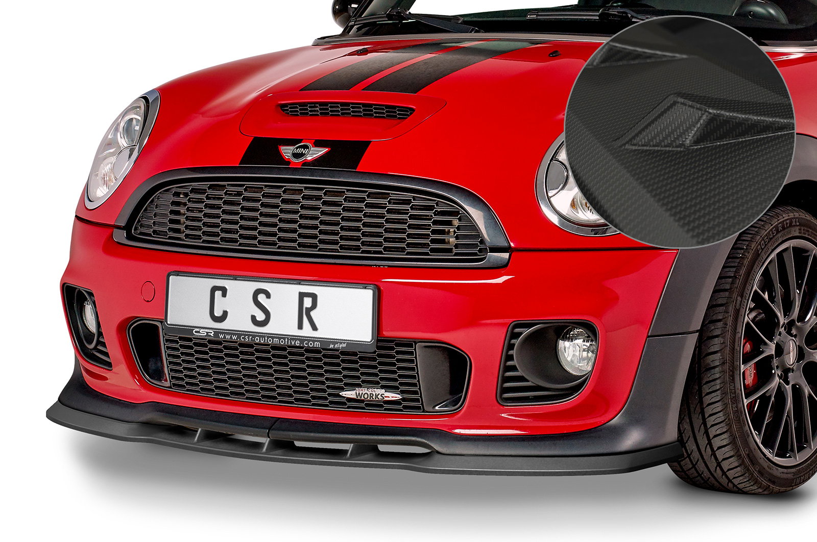 Lip delantero para Mini R56 John Cooper Works