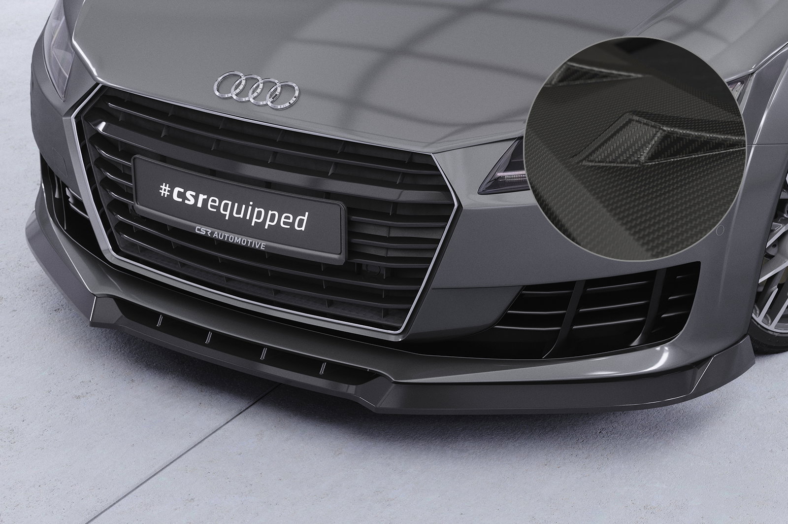 Front Splitter for Audi TT (FV/8S) Coupé and Convertible