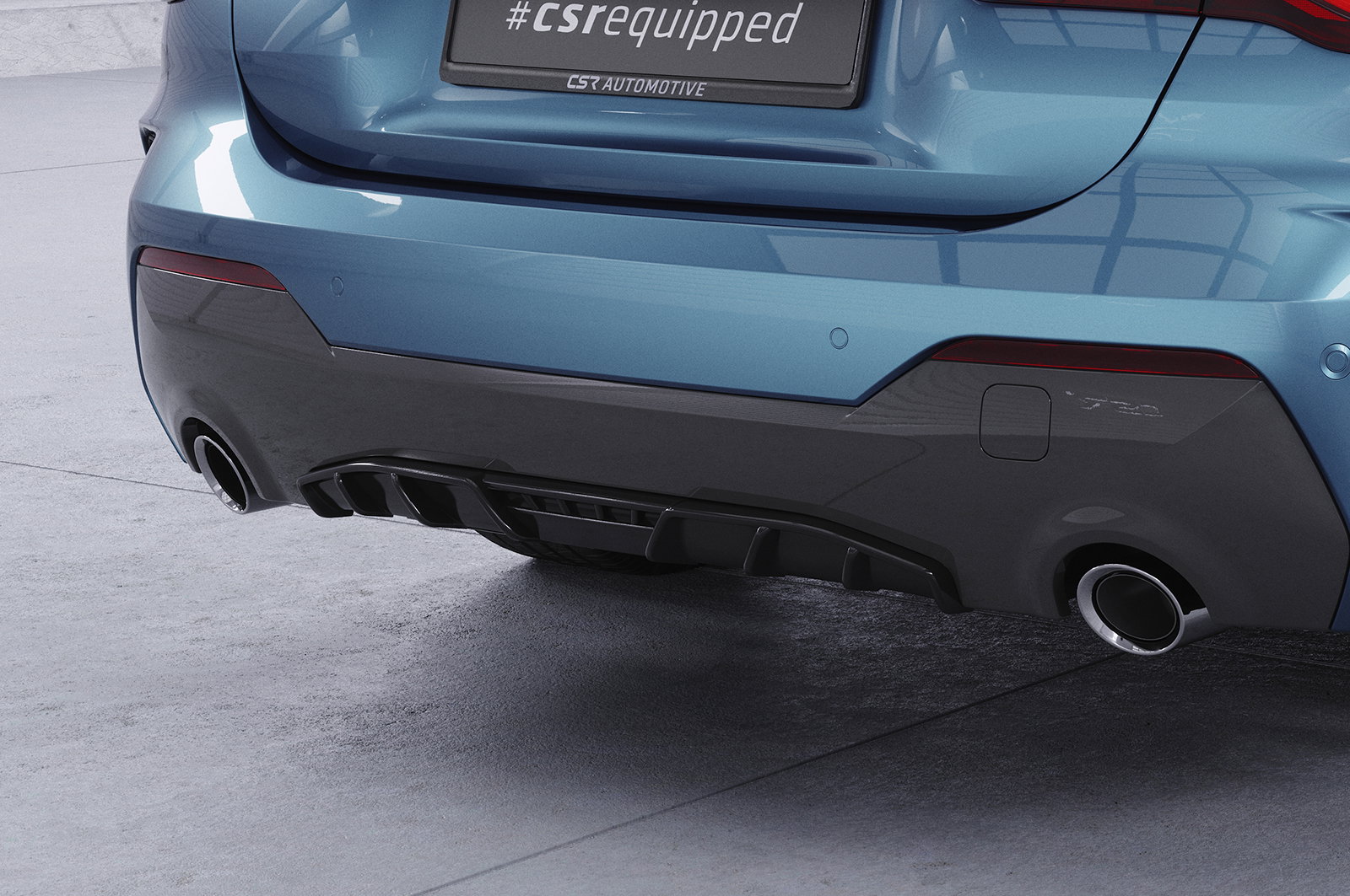 Diffusor mit ABE passend für BMW 4er (G22/G23) M-Paket