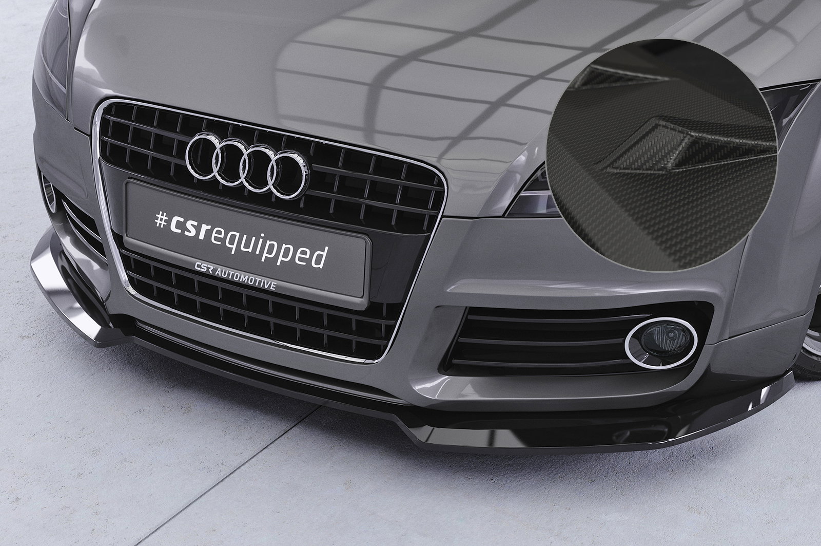 Front Splitter for Audi TT (8J) S-Line | CSR-Automotive