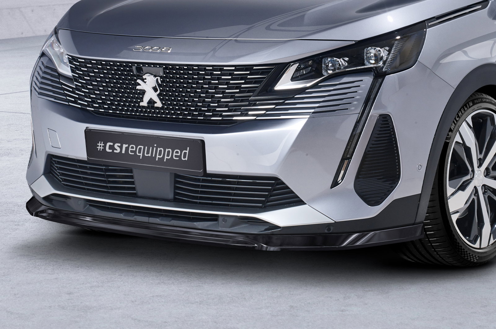 Frontspoiler mit ABE passend für Peugeot 3008 Facelift