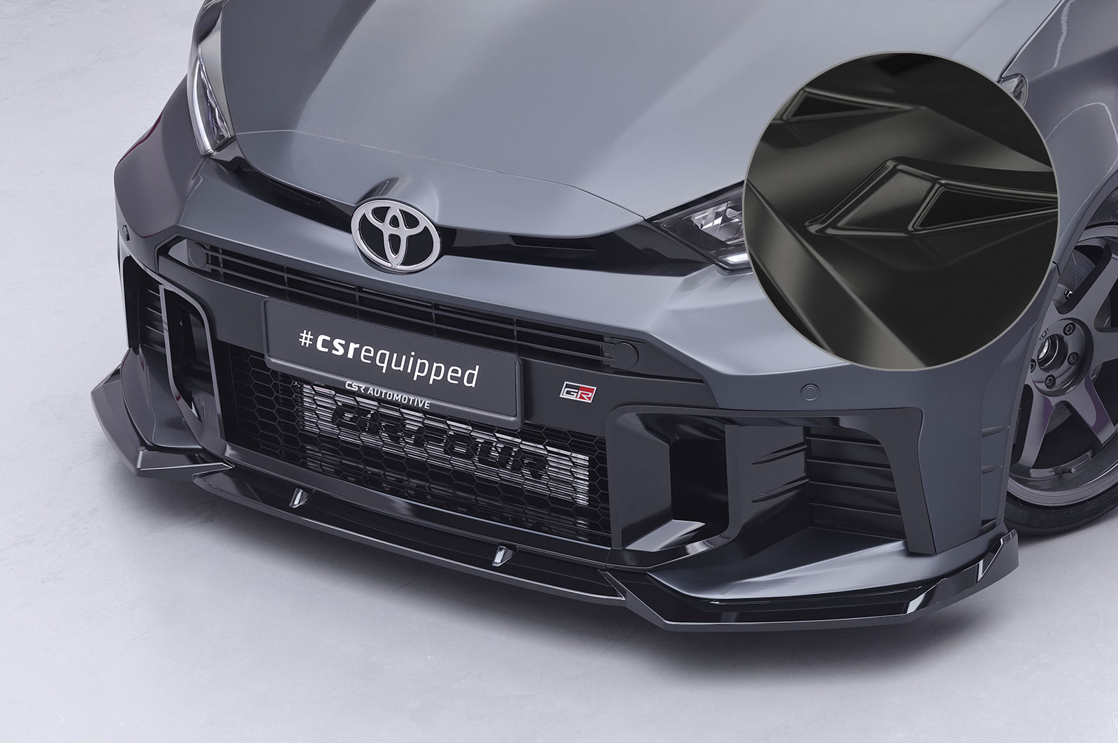 Front Splitter for Toyota GR Yaris (XP21) Facelift