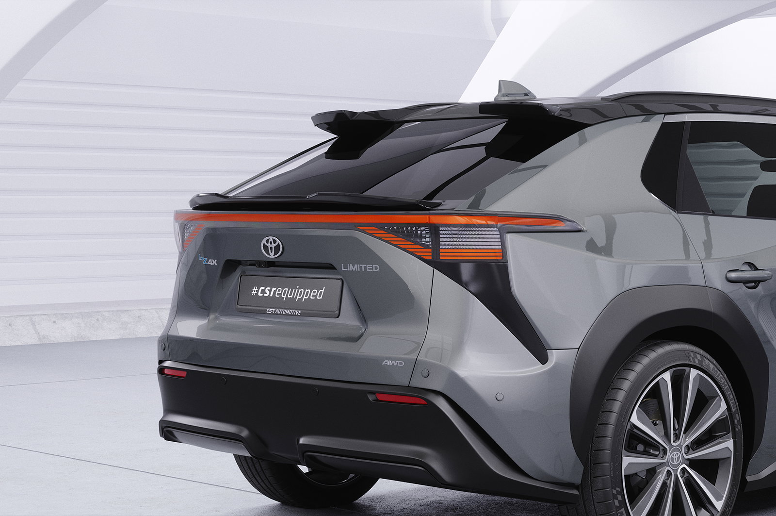 Rear Spoiler HF174 for Toyota bZ4X / Subaru Solterra