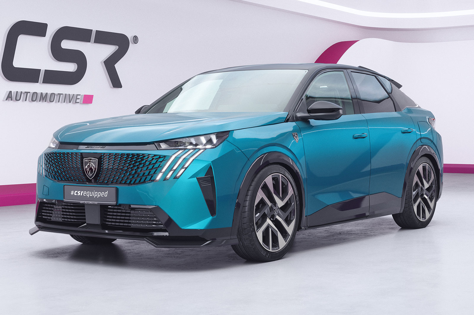 Frontspoiler passend für Peugeot 3008 (3. Gen) / E-3008