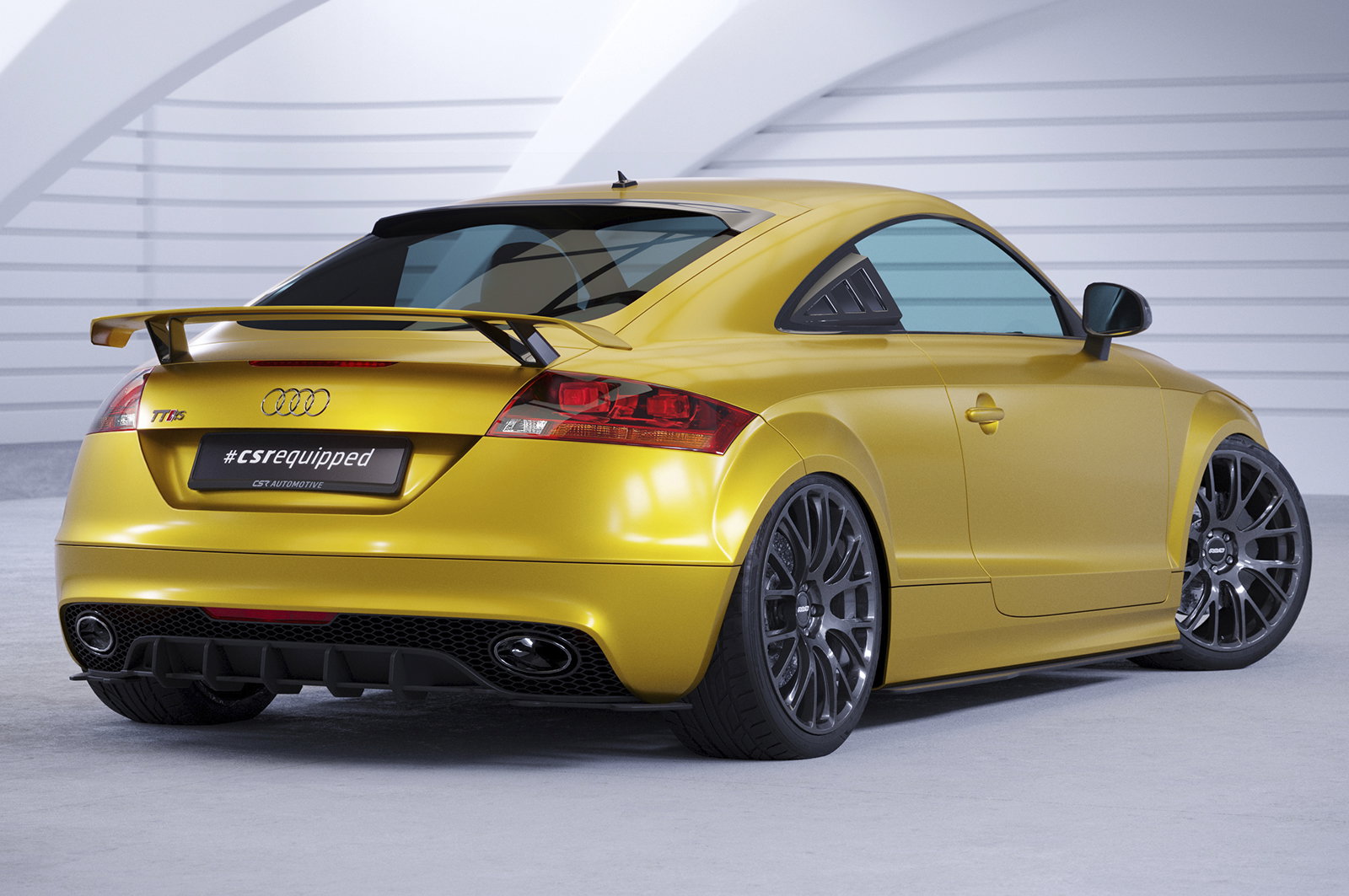 Side Window Louvers for Audi TT (8J) Coupe | CSR-Automotive