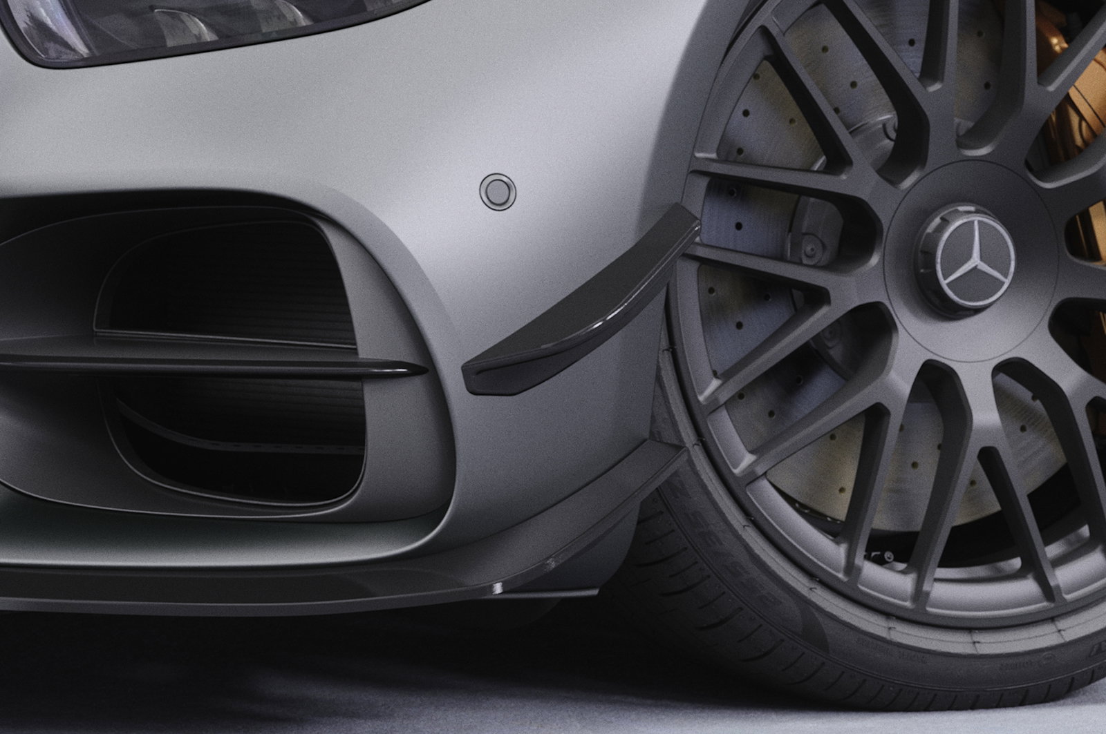 Front Canards FP034 for Mercedes-Benz AMG GT (190) | CSR