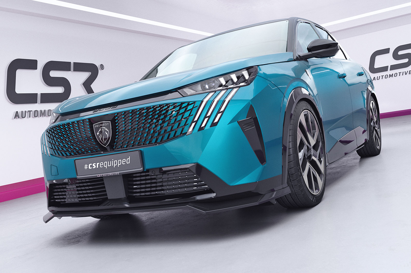 Frontspoiler passend für Peugeot 3008 (3. Gen) / E-3008