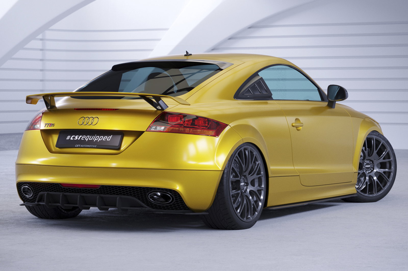 Rear Window Spoiler for Audi TT, TTS, TT RS (8J) Coupe