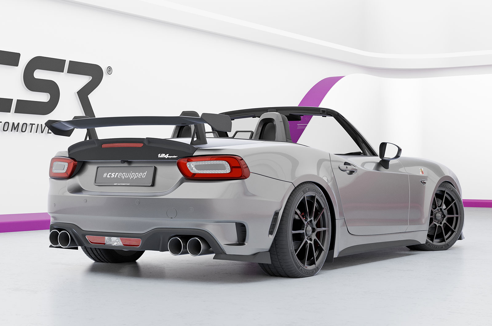 Rear Diffuser for Fiat Abarth 124 Spider | CSR-Automotive