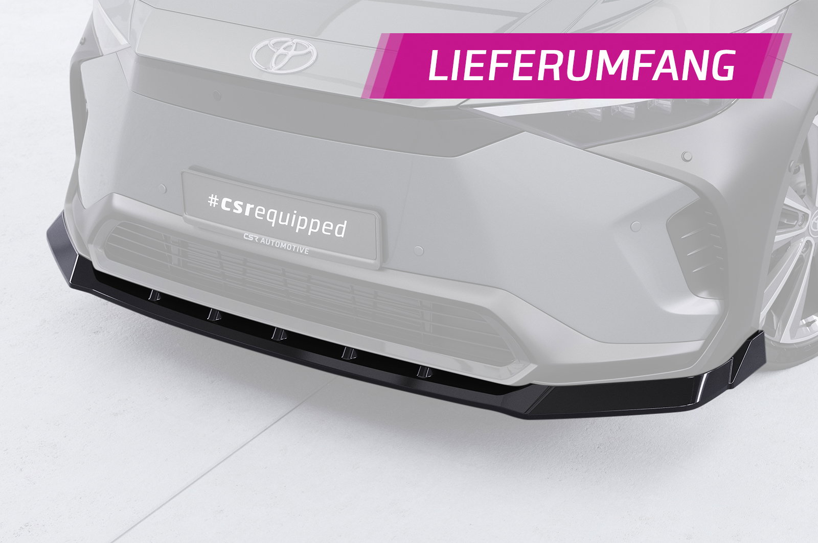 Front Splitter for Toyota bZ4X / Subaru Solterra