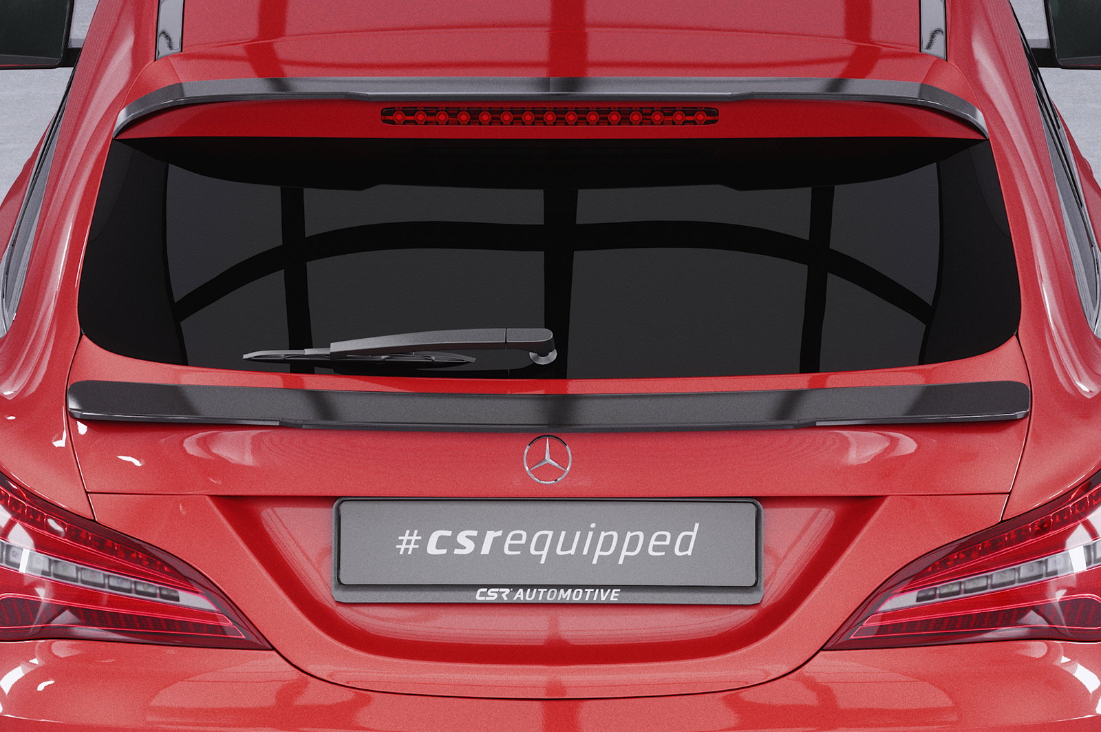 Rear Spoiler HF743 for Mercedes CLA X117 Shooting Brake