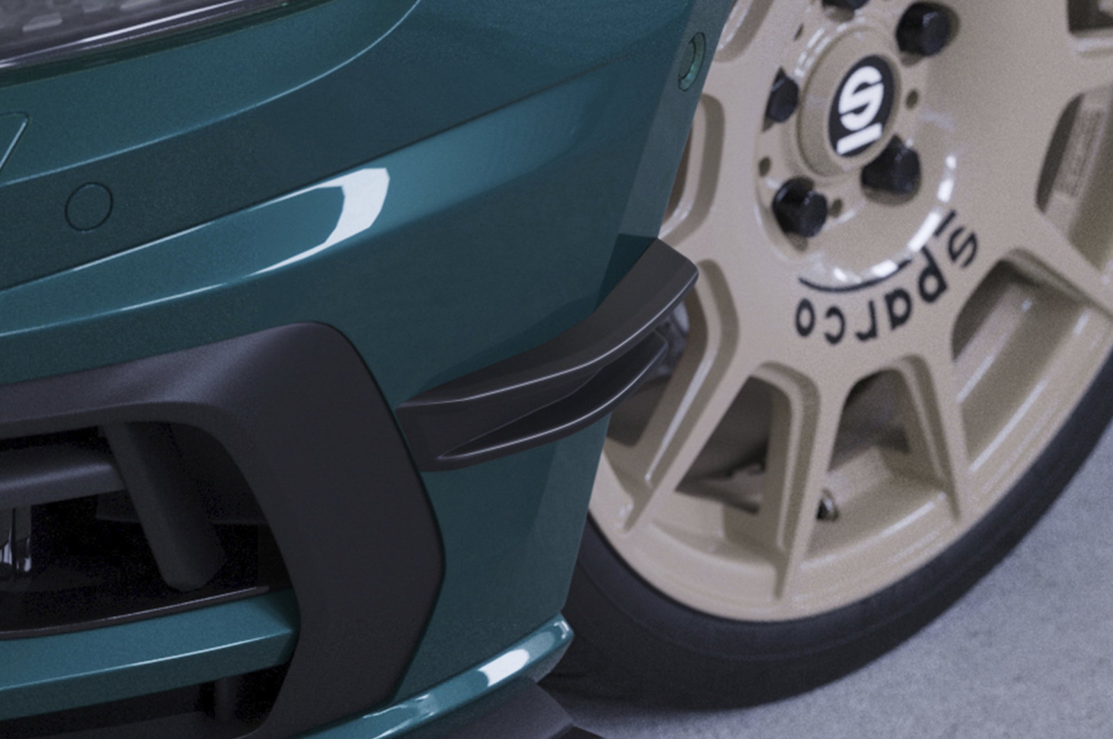 Front Canards FP018 for VW Golf Mk7.5 R | CSR-Automotive