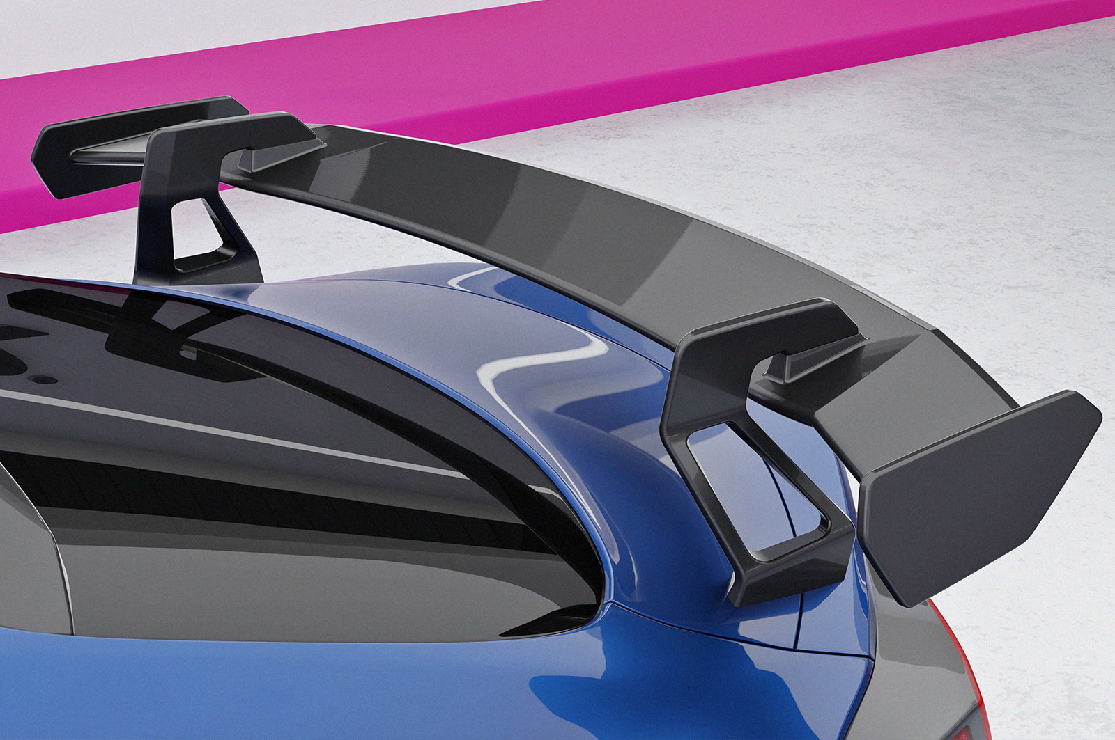 Swan Neck Wing for Toyota GR86 (ZN8) / Subaru BRZ