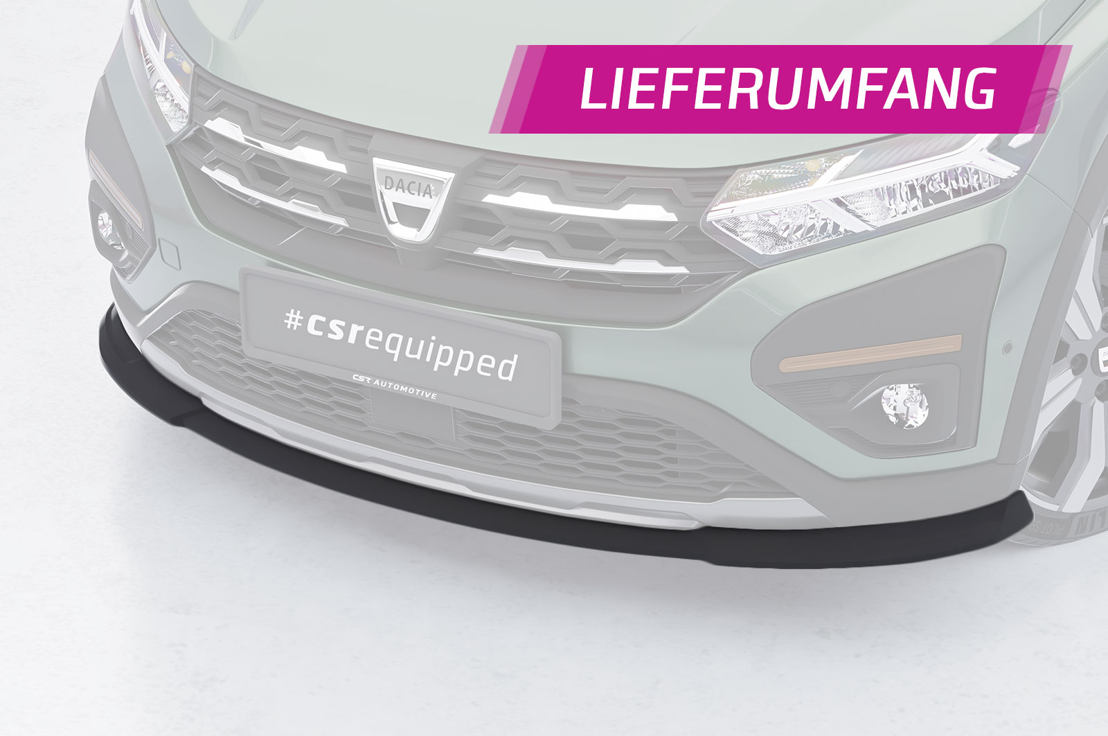 Front Splitter for Dacia Jogger | CSR-Automotive