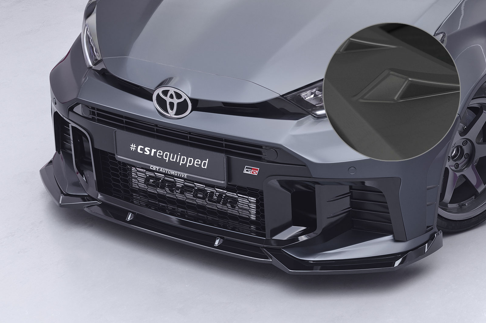 Front Splitter for Toyota GR Yaris (XP21) Facelift