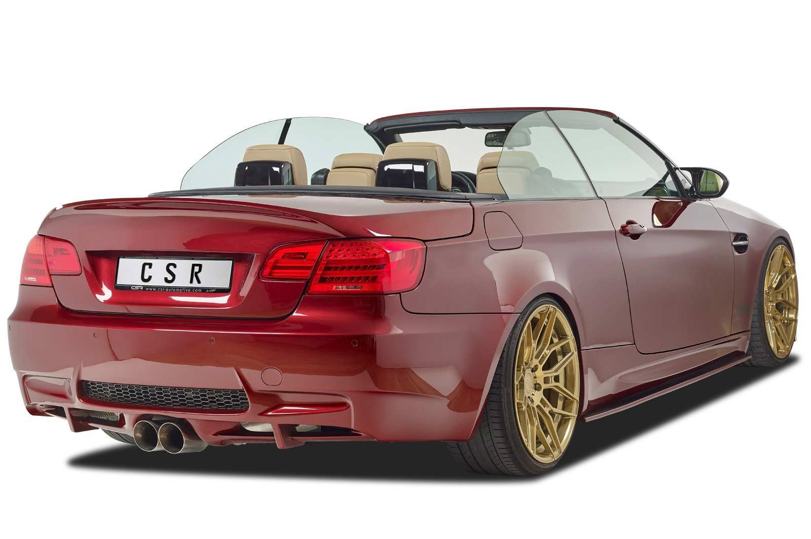 Tailgate with ducktail for BMW 3 Series E93 Convertible