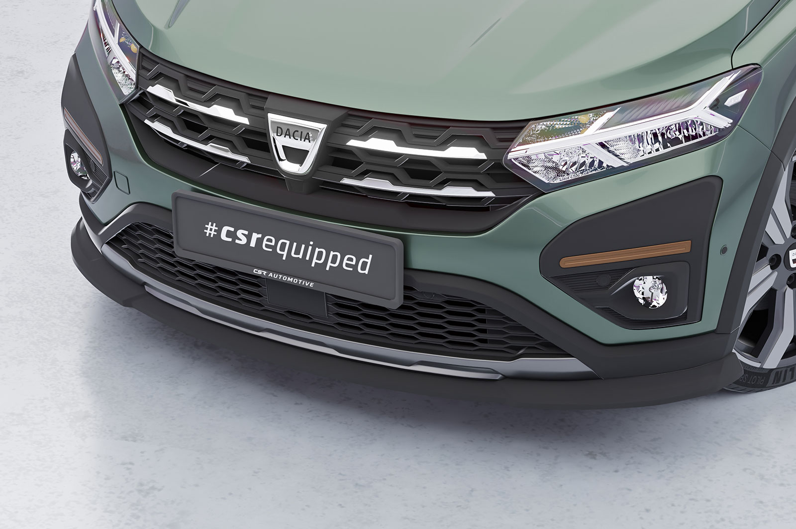 Tuning for Dacia Jogger: rear spoiler & front splitter | CSR