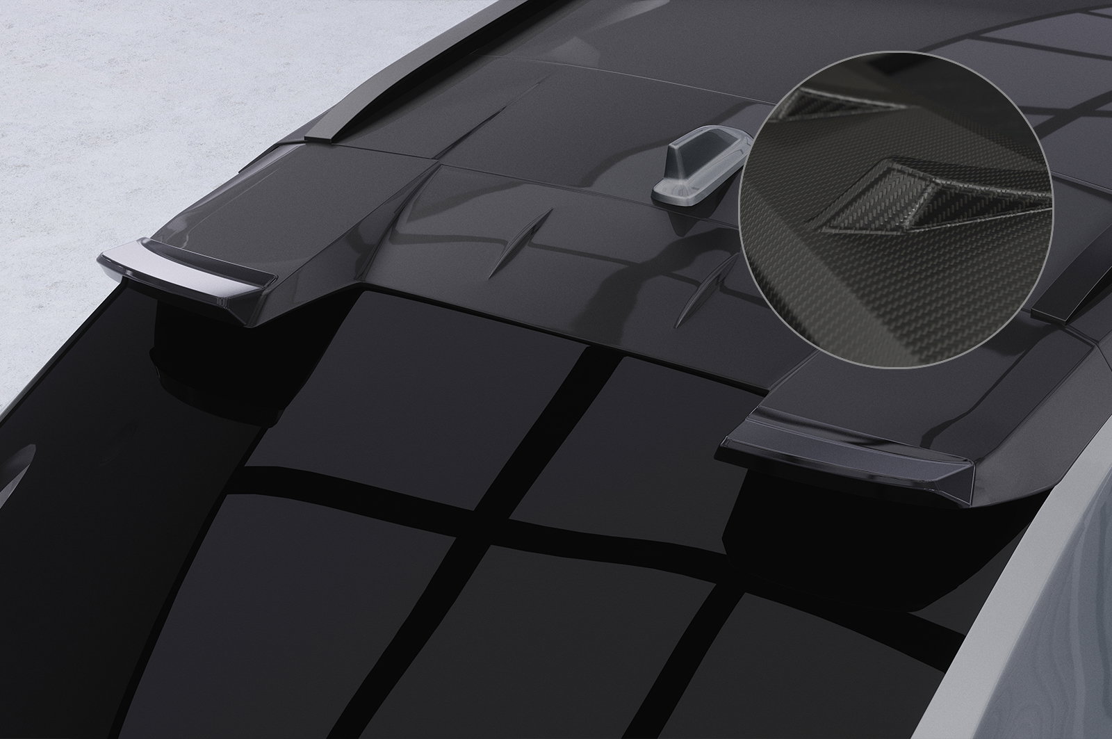 sostenutoページ Rear Spoiler HF174 for Toyota bZ4X / Subaru Solterra