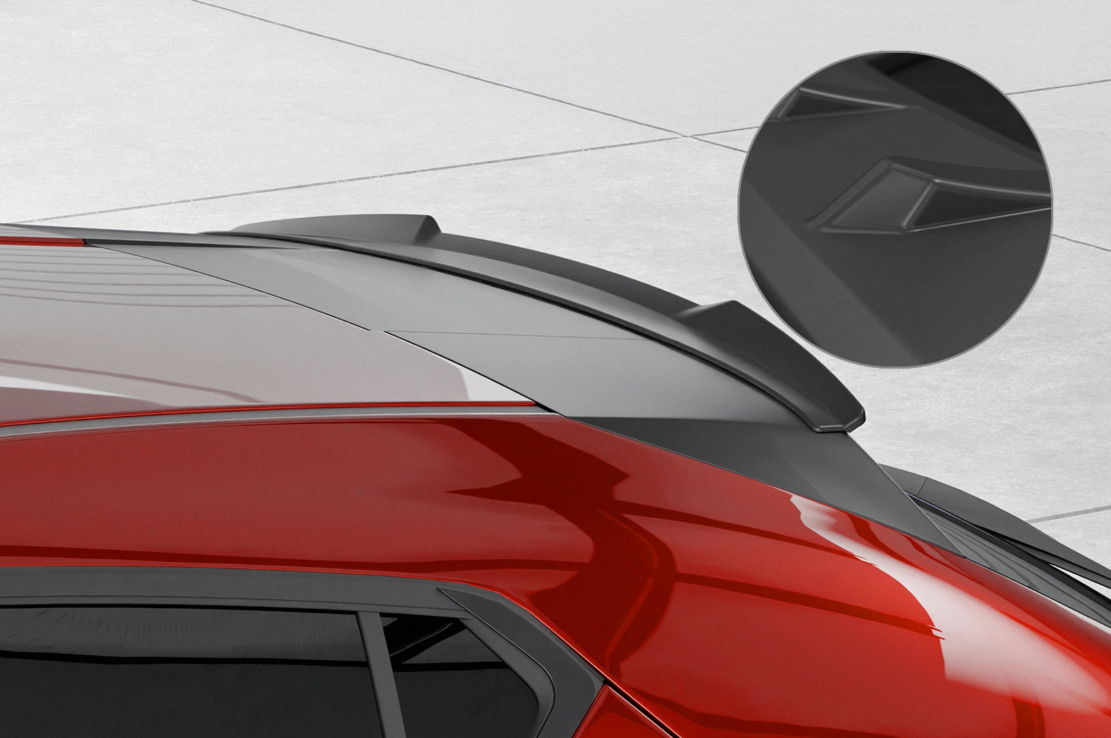 Rear Spoiler for Mazda 3 (BP) Hatchback | CSR-Automotive