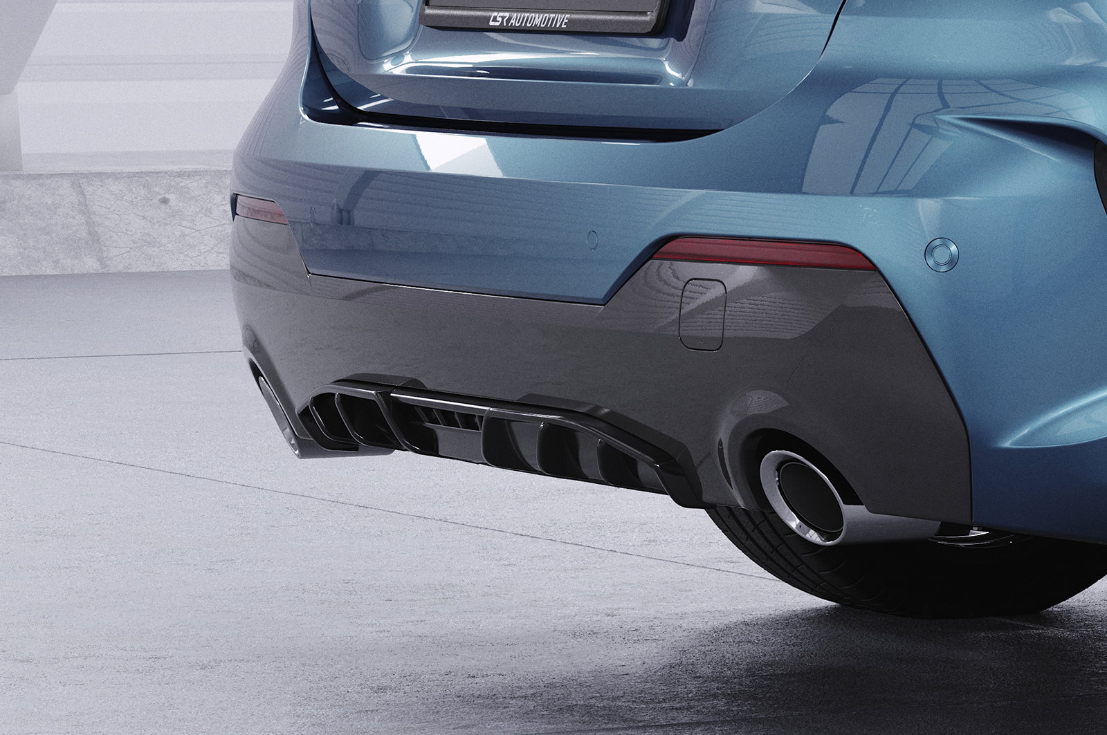 Diffusor mit ABE passend für BMW 4er (G22/G23) M-Paket