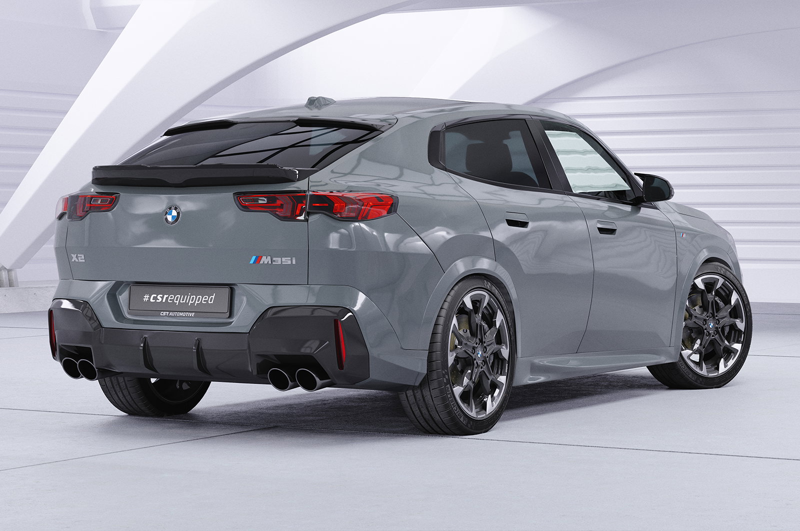 Rear Window Spoiler for BMW X2 / iX2 U10 | CSR-Automotive