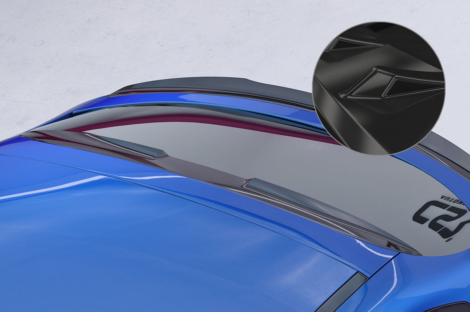 Rear Window Spoiler for Mercedes GLC (C253) Coupé