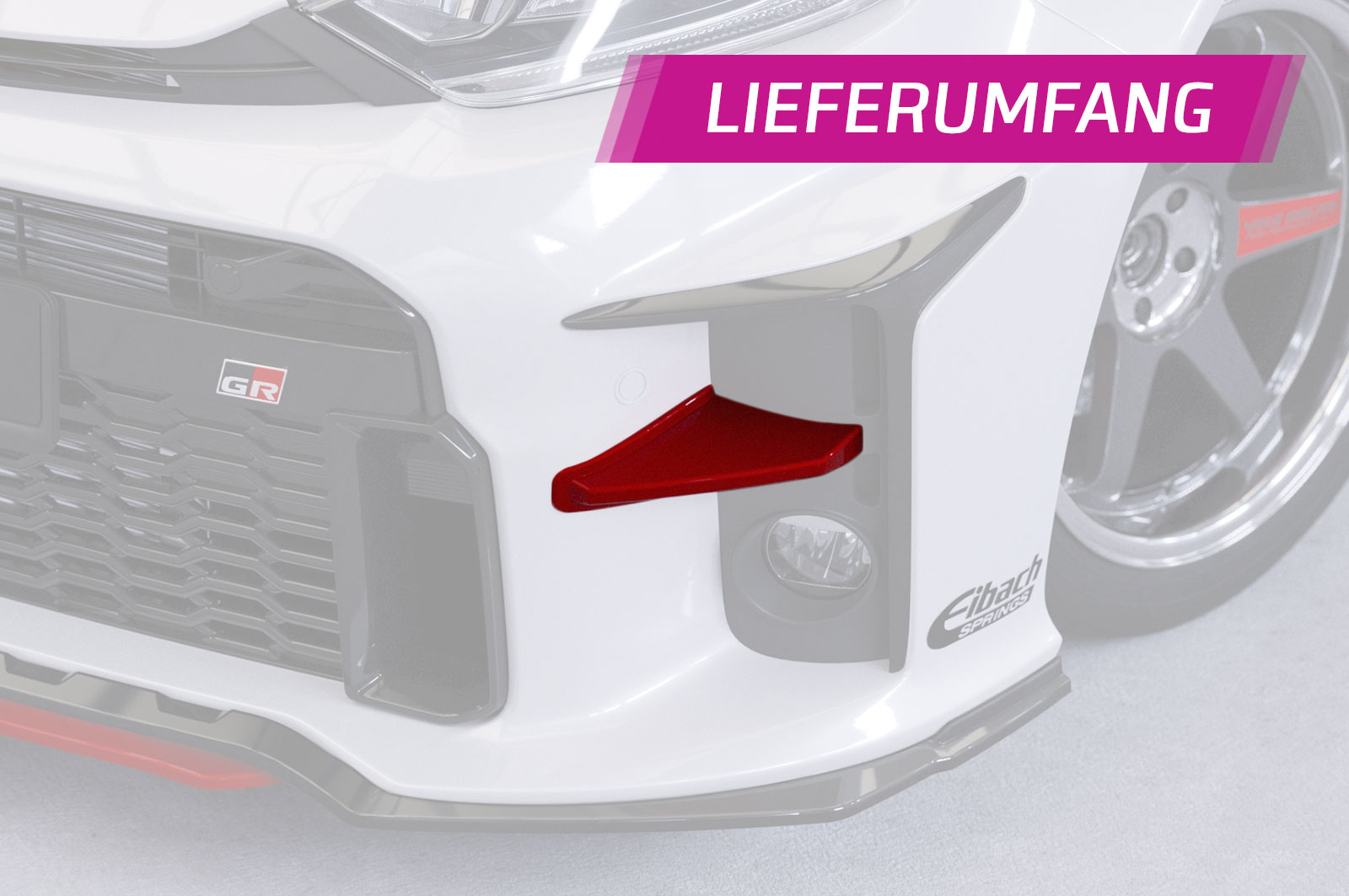 Front Canards for Toyota GR Yaris (XP21) | CSR-Automotive