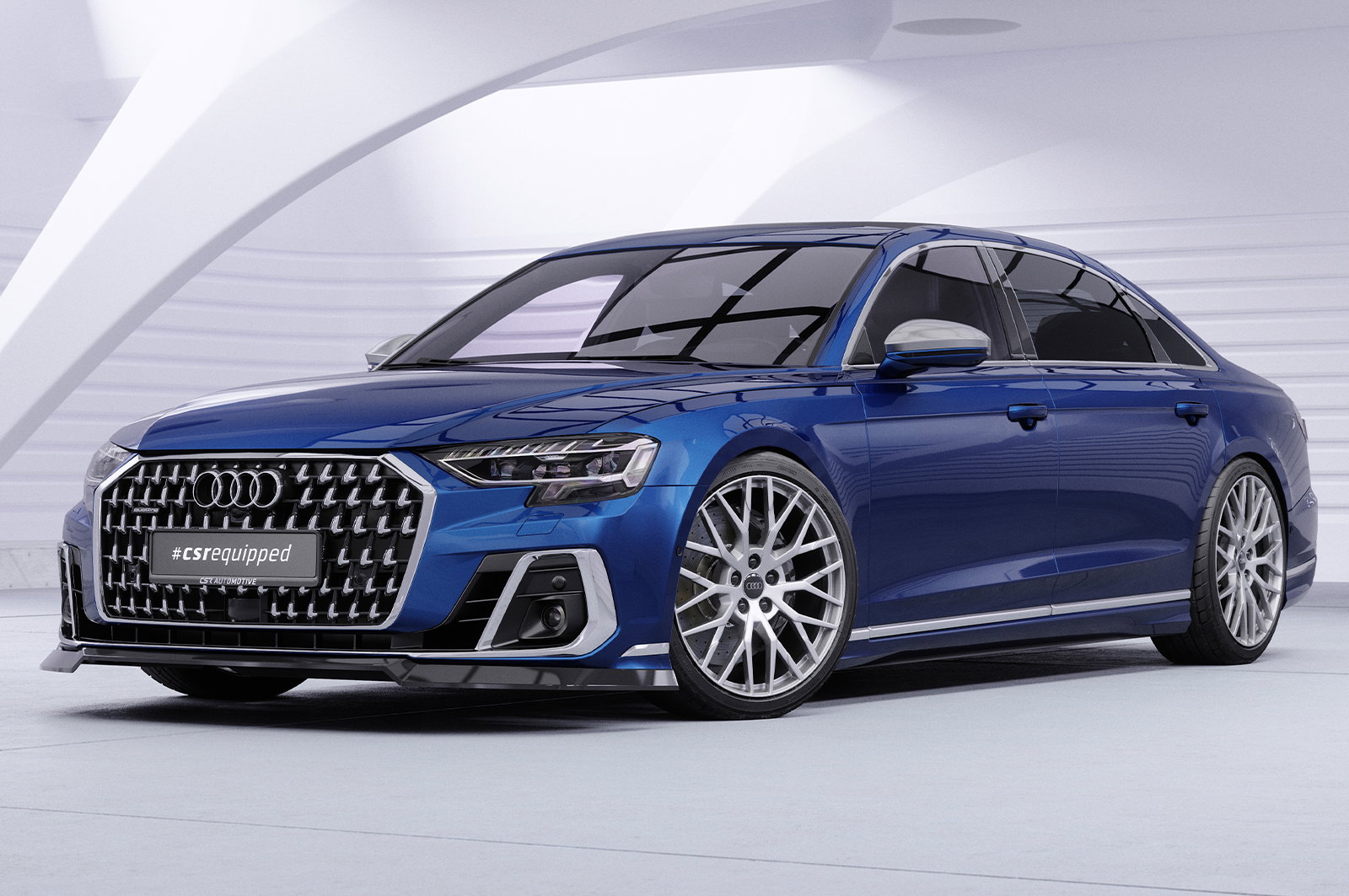 Front Splitter for Audi A8 D5 (4N/F8) | CSR-Automotive