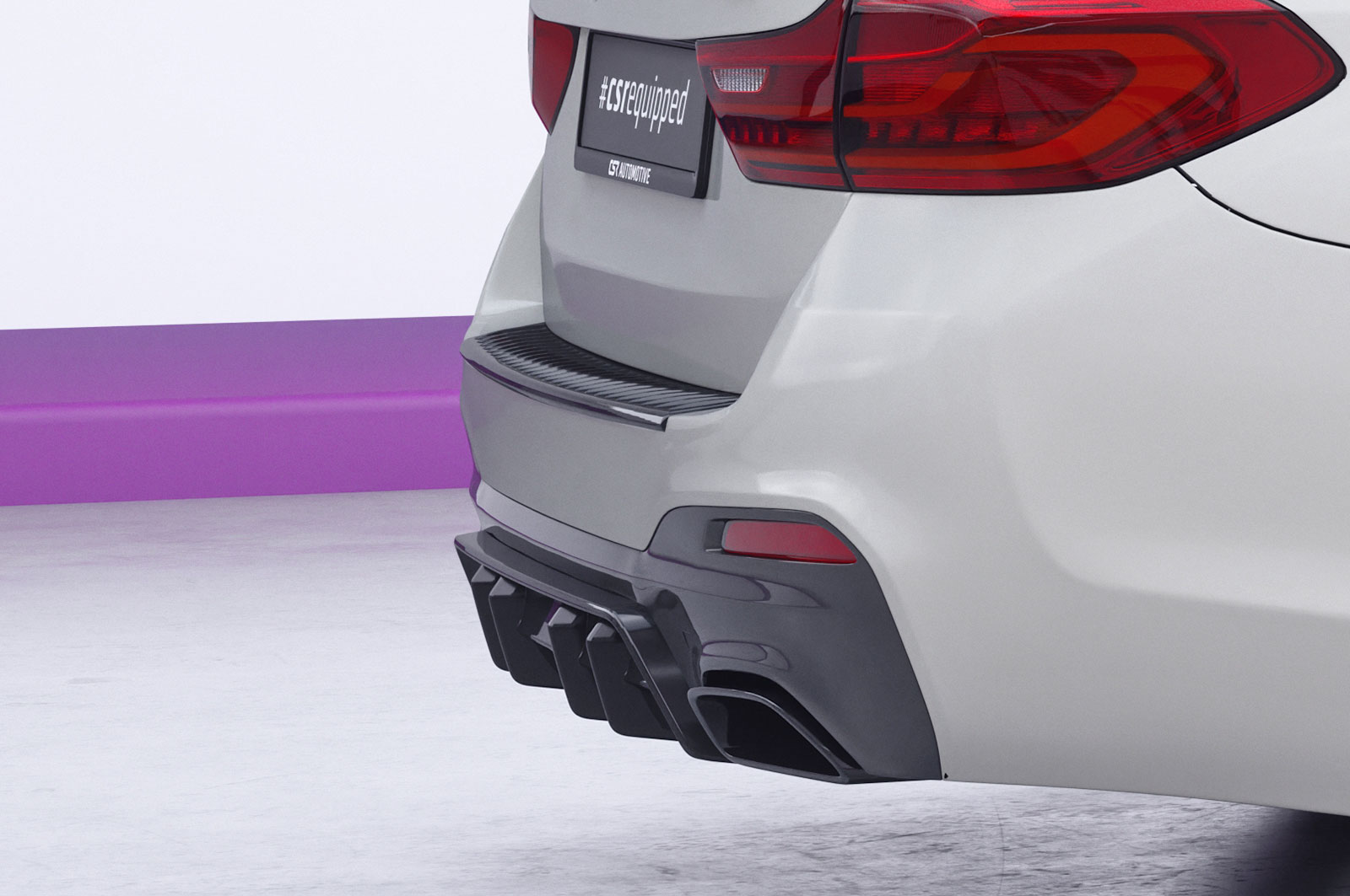 Rear Bumper Protector for BMW 5 Series G31 Touring