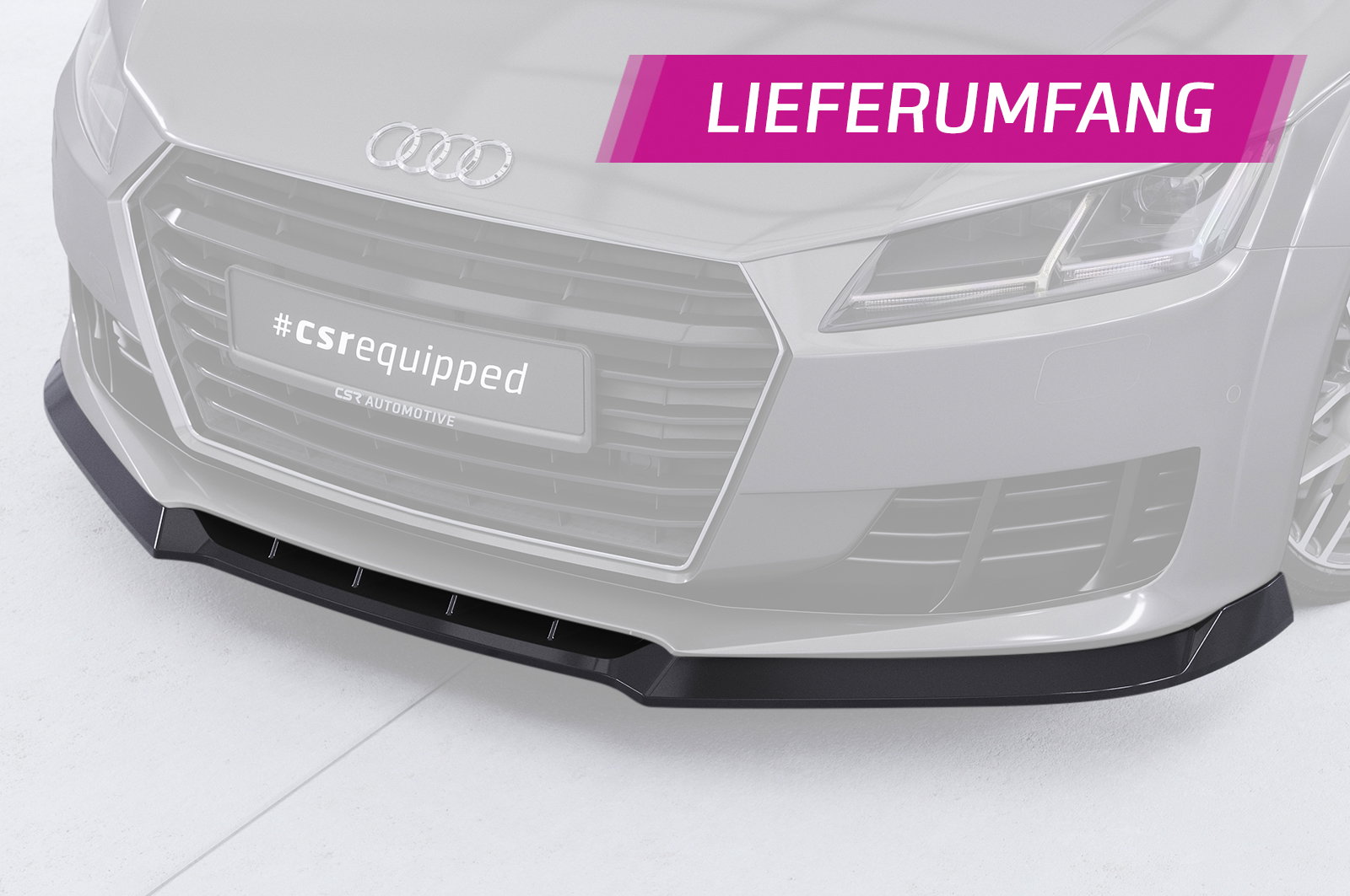 Front Splitter for Audi TT (FV/8S) Coupé and Convertible