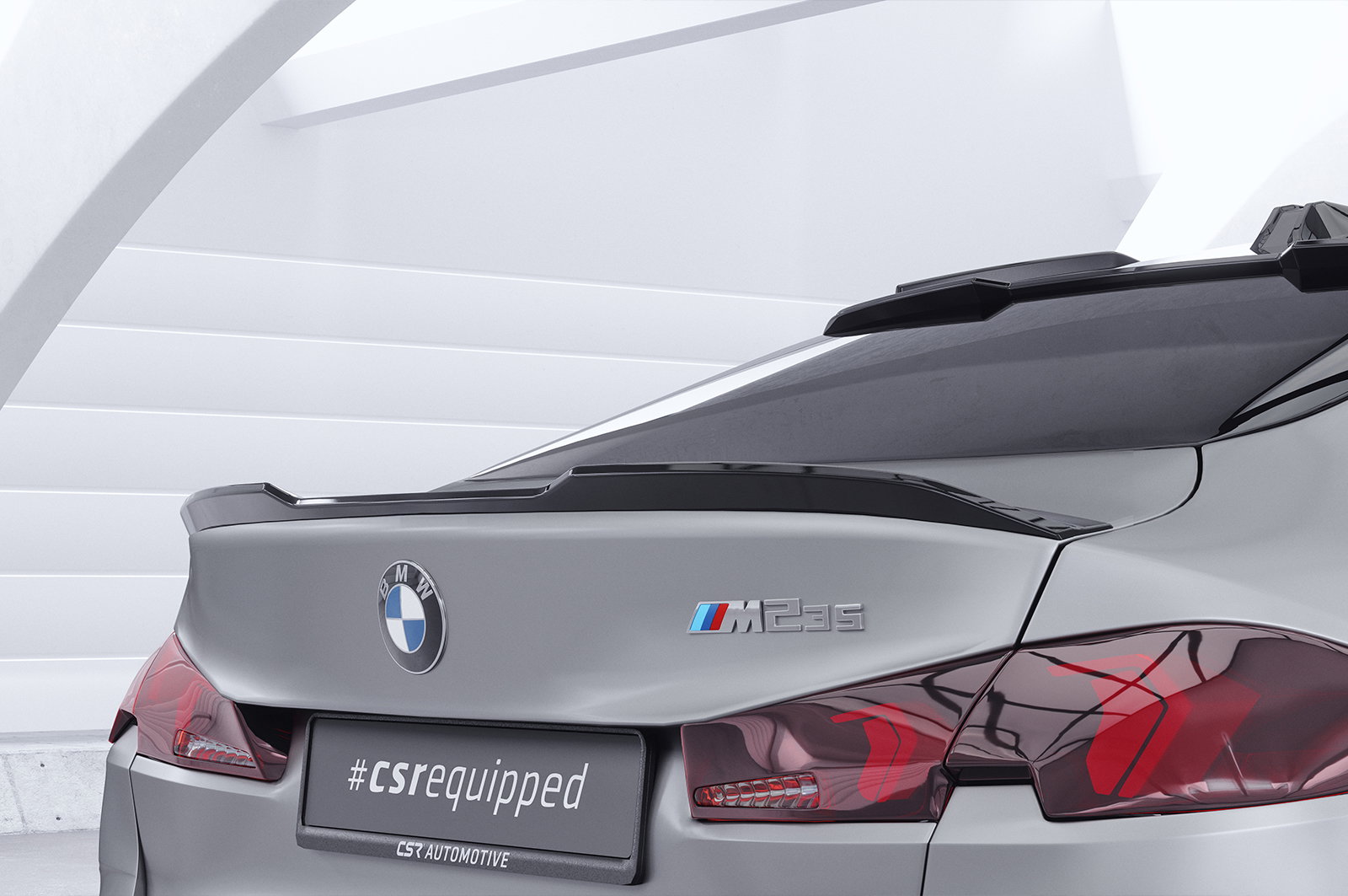 Heckscheibenspoiler mit ABE passend für BMW 2er F74
